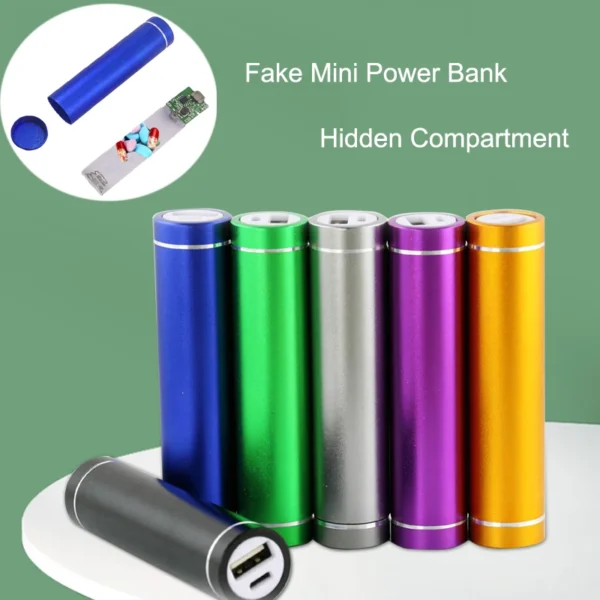 Fake Mini Bank Power Sight Home Siversion Stash Can Safe Hiding Spot ⁣⁣⁣⁣Hidden Sompartment Pontainer Secret Cover Storage